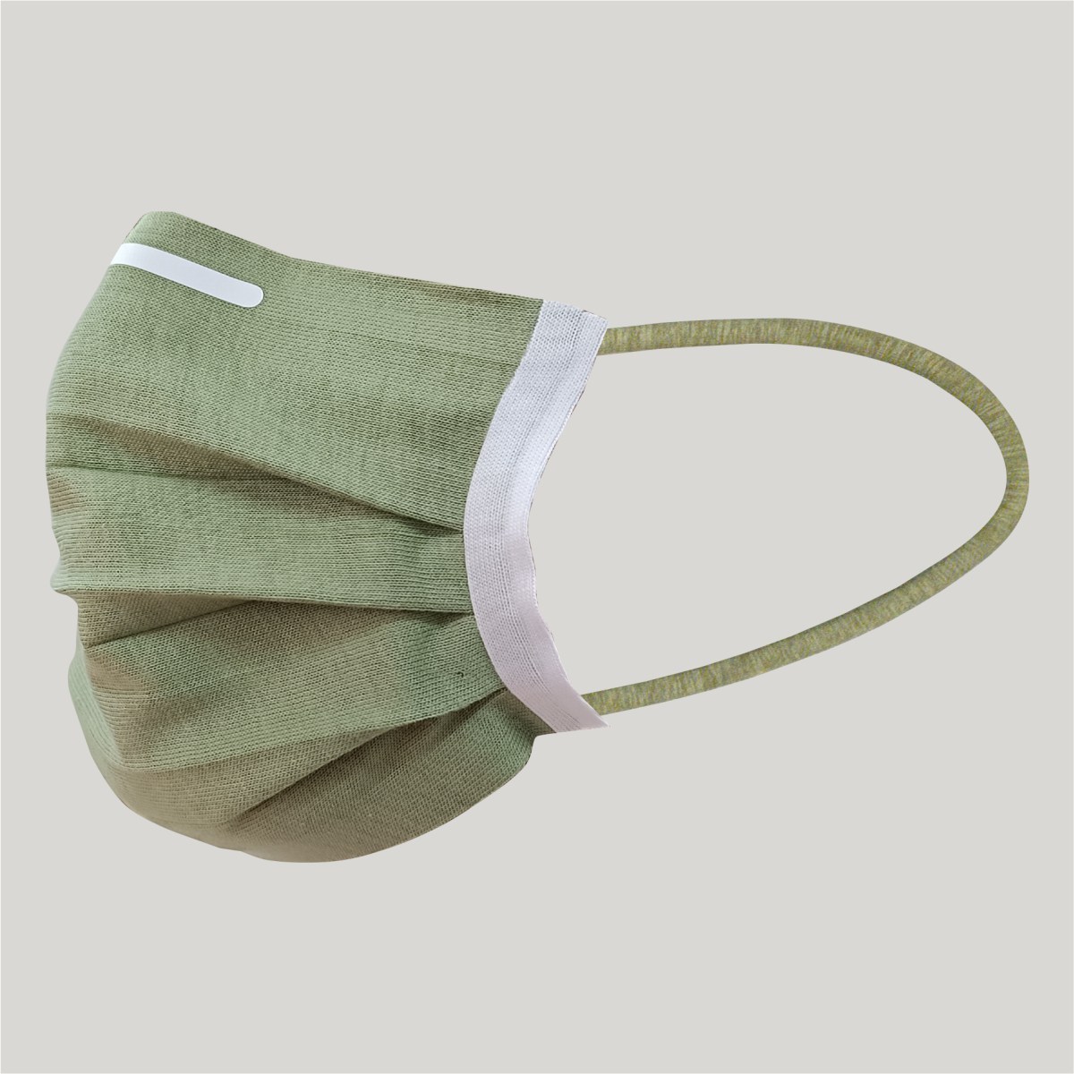 MASKE YESIL BEYAZ BUS 41